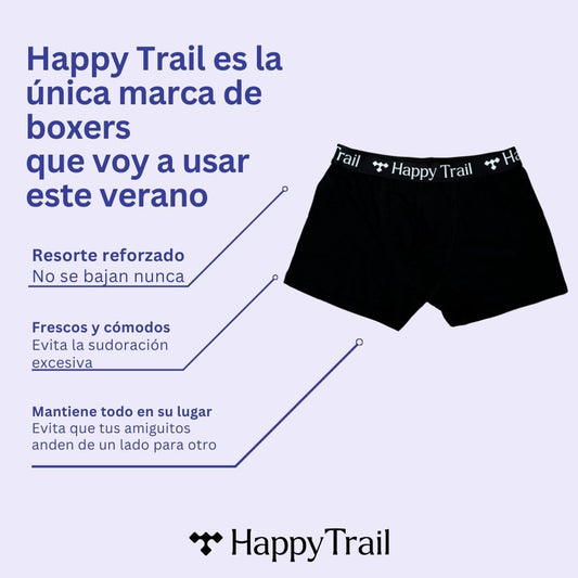 Pack 3 Boxers | HAPPY TRAIL ®