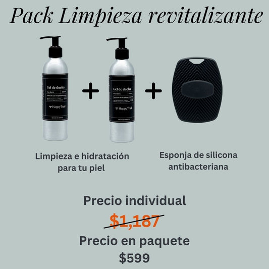 Pack limpieza revitalizante | HAPPY TRAIL ®